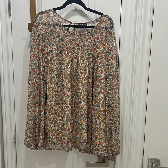 Lane Bryant Floral and Polka Dot Blouses Set - Picture 6 of 10